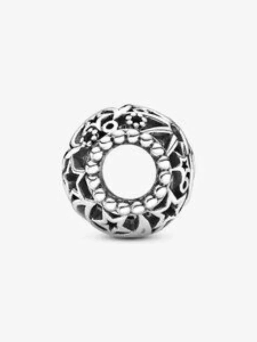 Pandora Openwork Sun Stars & Moon Charm